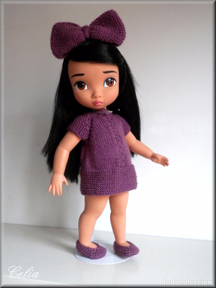 Reproducciones mu&ntilde;ecas espa&ntilde;olas: Vestido para mu&ntilde;eca animators - Foto 2