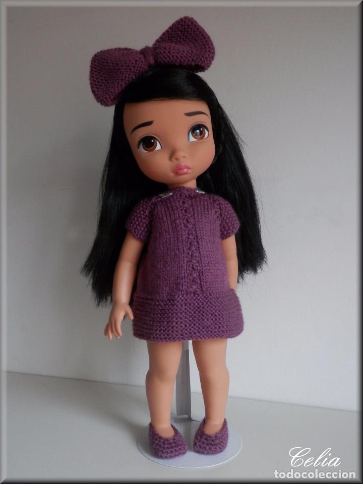 Reproducciones mu&ntilde;ecas espa&ntilde;olas: Vestido para mu&ntilde;eca animators - Foto 3