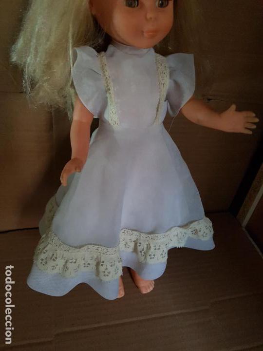 Reproducciones mu&ntilde;ecas espa&ntilde;olas: vestido blanco para mu&ntilde;eca nancy - Foto 1