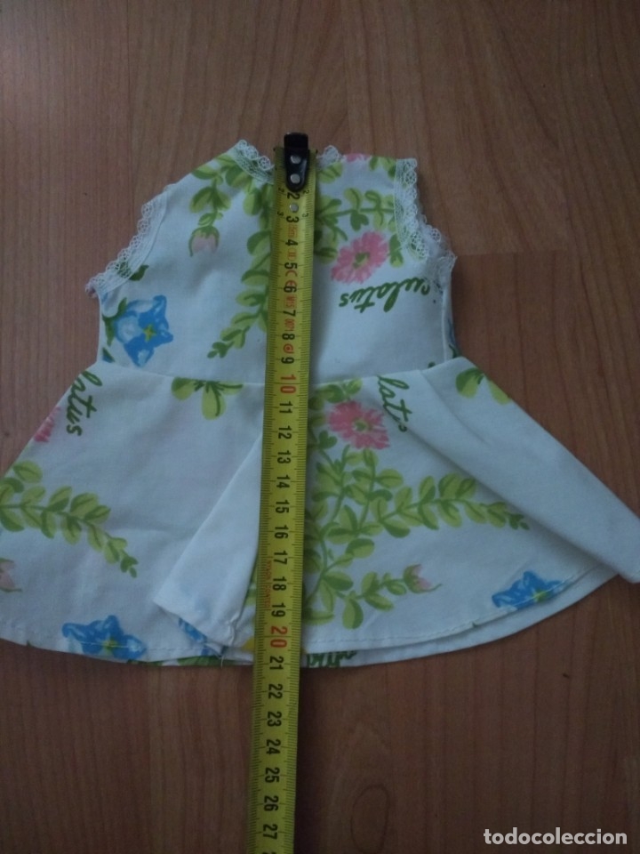 Reproducciones mu&ntilde;ecas espa&ntilde;olas: TRAJE ESTAMPADO DE DOS PIEZAS PARA MU&Ntilde;ECA - Foto 2