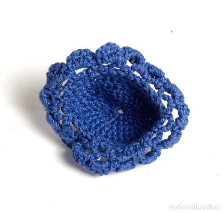 Reproducciones mu&ntilde;ecas espa&ntilde;olas: Gorro de ganchillo para mu&ntilde;eca. - Foto 2
