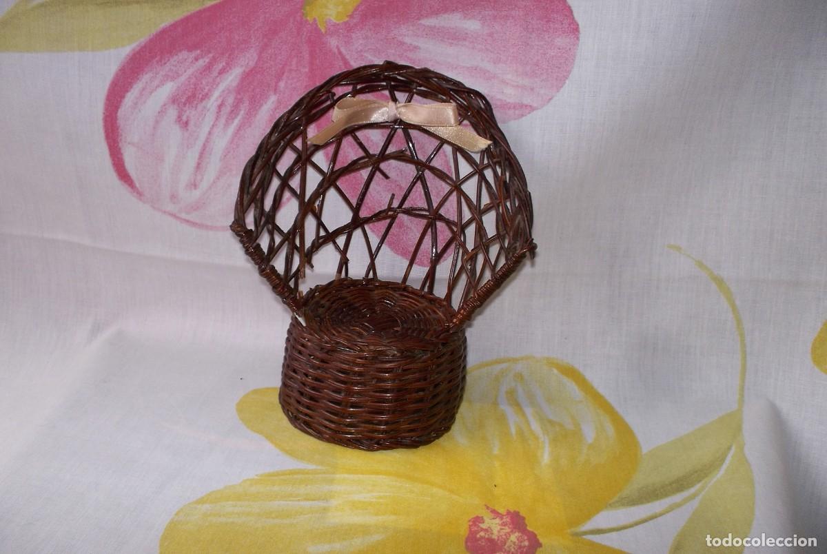 Reproducciones mu&ntilde;ecas espa&ntilde;olas: SILLON DE MIMBRE PARA MU&Ntilde;ECOS - Foto 1