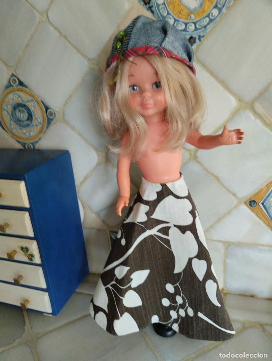 Reproducciones mu&ntilde;ecas espa&ntilde;olas: Falda PARA Nancy a&ntilde;os 60 - Foto 1