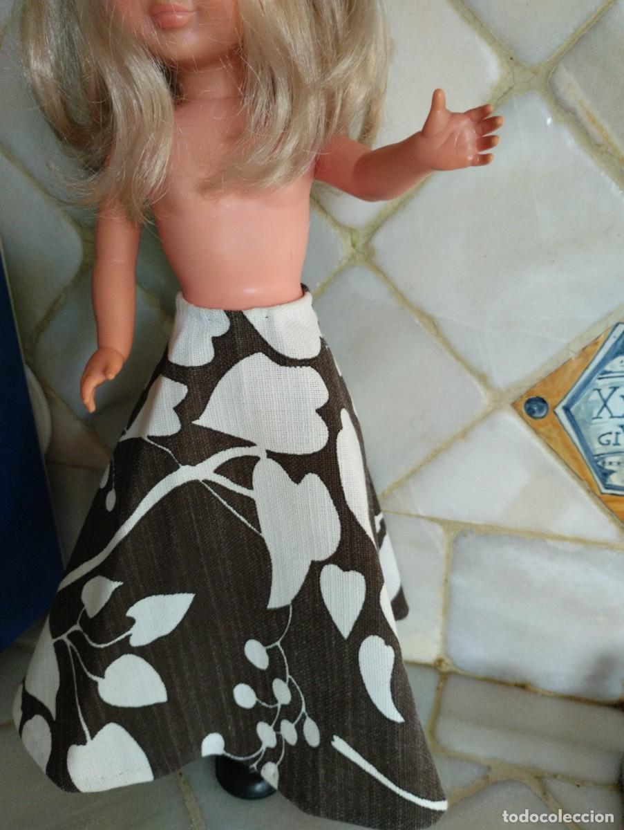 Reproducciones mu&ntilde;ecas espa&ntilde;olas: Falda PARA Nancy a&ntilde;os 60 - Foto 2