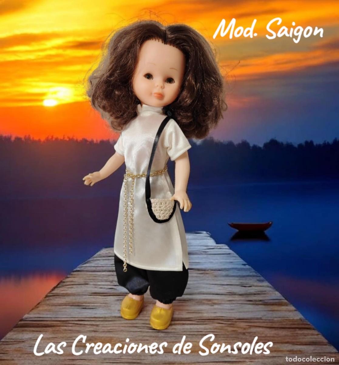 Reproducciones mu&ntilde;ecas espa&ntilde;olas: Conjunto Saigon para nancy - Foto 2