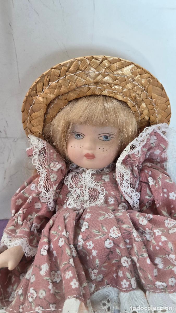Reproducciones mu&ntilde;ecas espa&ntilde;olas: mu&ntilde;eca de porcelana de coleccion - Foto 2