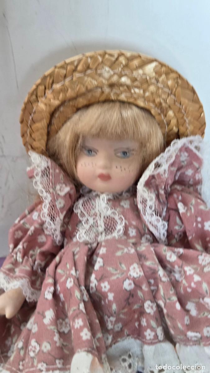 Reproducciones mu&ntilde;ecas espa&ntilde;olas: mu&ntilde;eca de porcelana de coleccion - Foto 3
