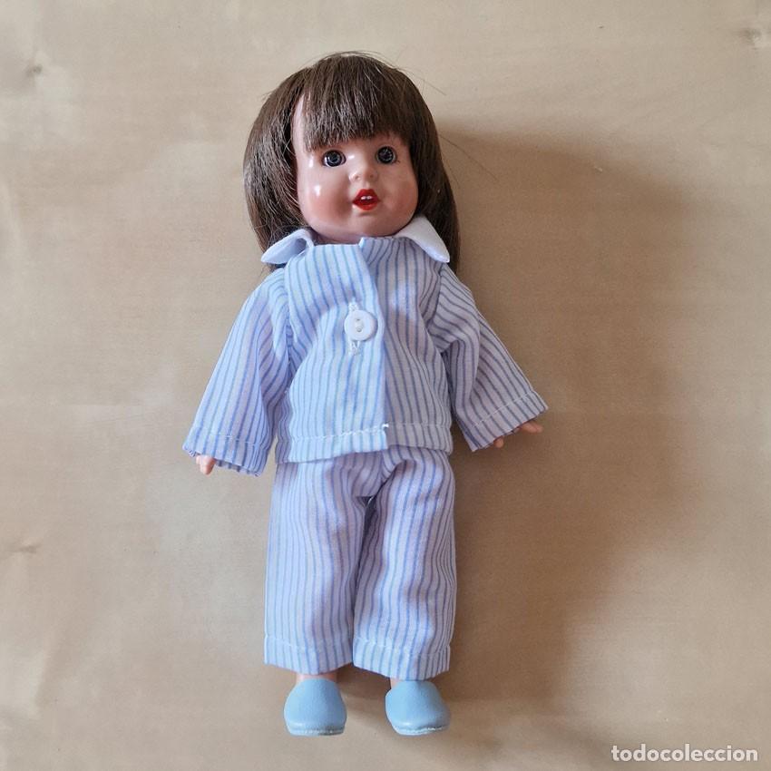 Reproducciones mu&ntilde;ecas espa&ntilde;olas: MARIQUITA P&Eacute;REZ ALTAYA 19 CM &ndash; PIJAMA AZUL ORIGINAL &ndash; COLECCIONISMO