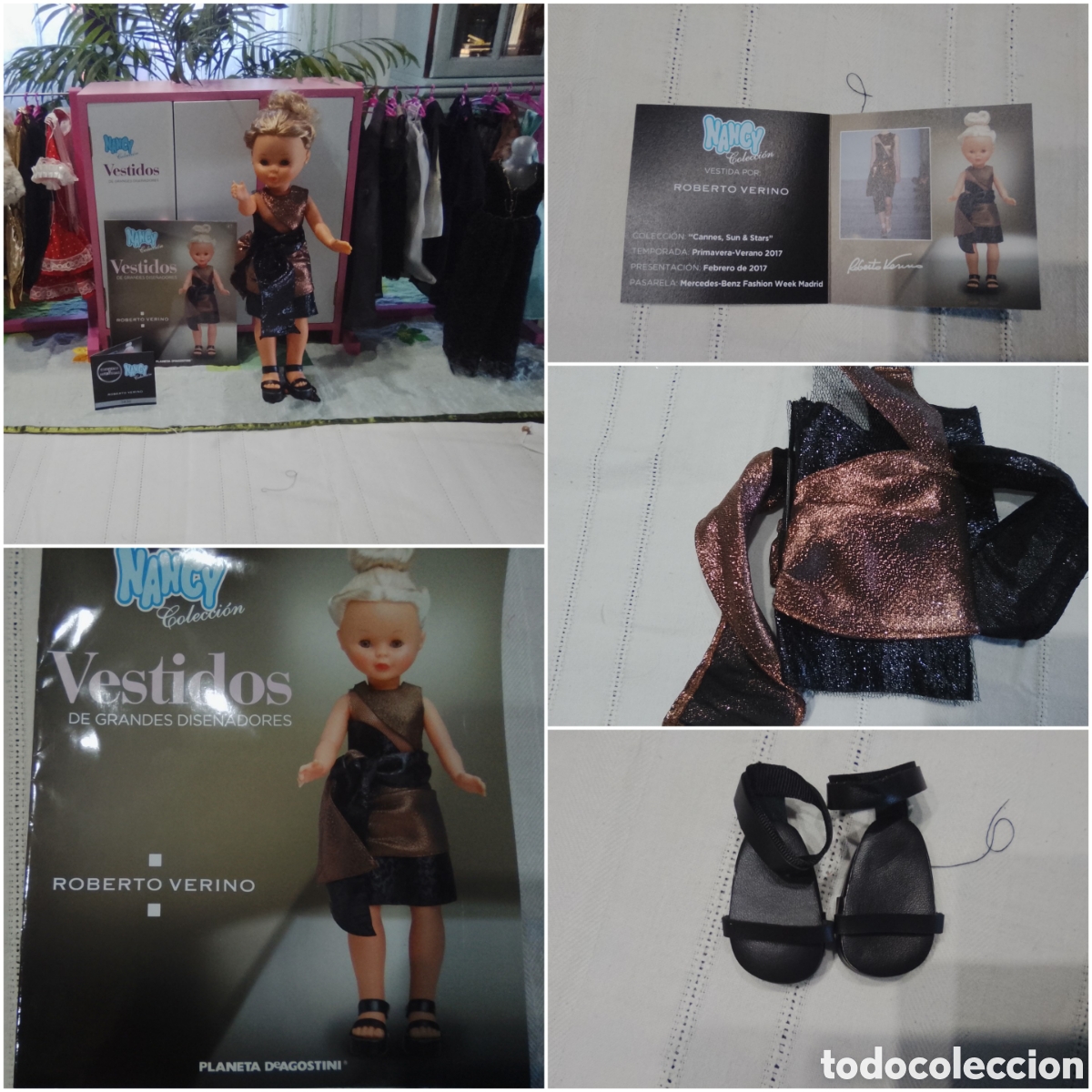 Reproducciones mu&ntilde;ecas espa&ntilde;olas: Vestidos colecci&oacute;n grandes dise&ntilde;adores para Nancy