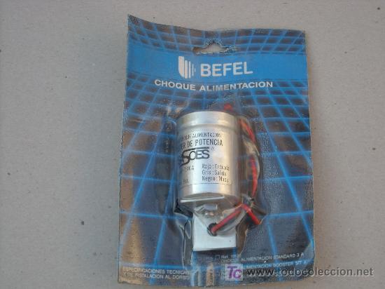 Coches y motocicletas: CHOQUE ALIMENTACION MARCA BEFEL - Foto 1