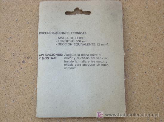 Coches y motocicletas: MALLA DE MASA MARCA BEFEL - Foto 2
