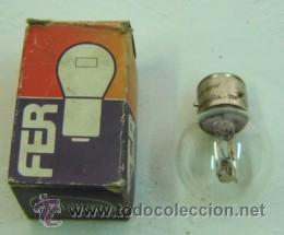 Autos und Motorr&auml;der: BOMBILLA PARA FARO DE COCHE MARCA FER-- 12V 45/40W-CON CAJA ORIGINAL-MEDIDA 6*4 CMS.