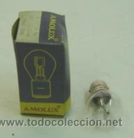 Automobili e Motociclette: BOMBILLA PARA COCHE MARCA AMOLUX -AUTO-MOTO-MODELO SWAN- 6V 25/25W -REF. 306-CON CAJA ORIGINAL -MEDI