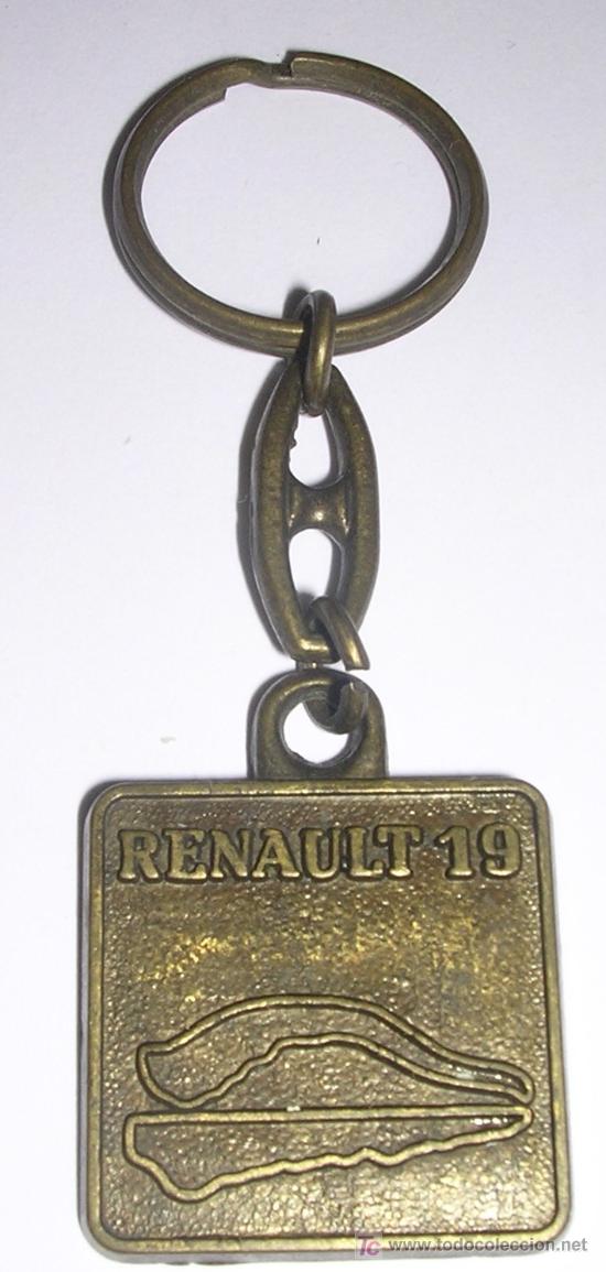 Autos und Motorr&auml;der: LLAVERO ` RENAULT 19 &acute;- ORIGINAL FRANC&Eacute;S Y A ESTRENAR