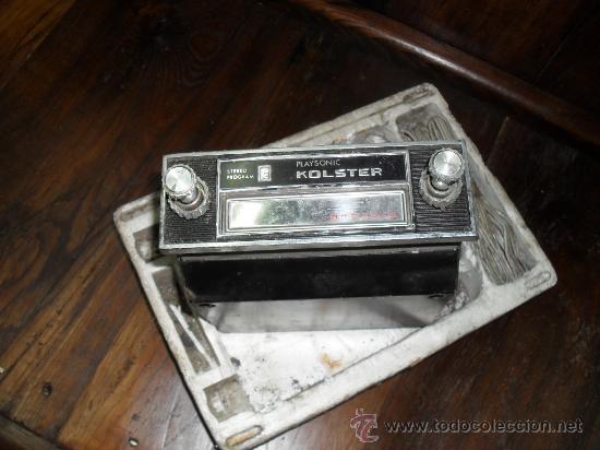 Autos und Motorr&auml;der: radio de coche de cartuchos a&ntilde;os 70 kolster