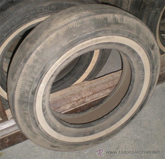 Autos und Motorr&auml;der: Neumatico antiguo Firestone Hispa&ntilde;ia. 5,90-14
