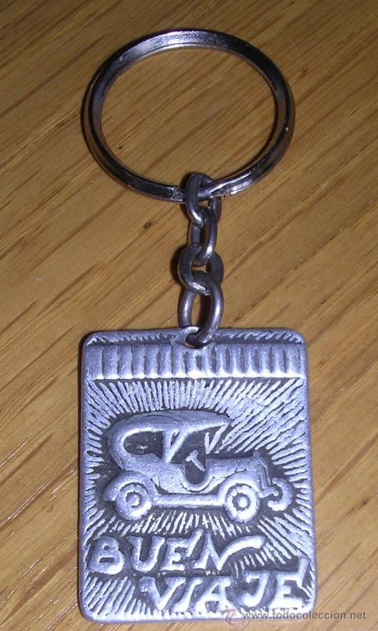 Voitures et Motocyclettes: LLAVERO ` BUEN VIAJE &acute;  - ORIGINAL A&Ntilde;OS 70 -