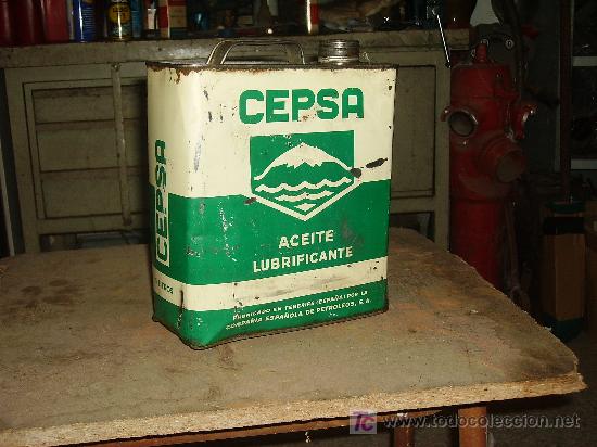 Automobili e Motociclette: LATA DE ACEITE LUBRIFICANTE CEPSA 5 LITROS.