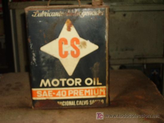 Automobili e Motociclette: LATA DE ACEITE CS PREMIUM DE 5 LITROS.