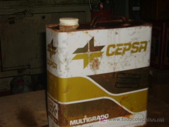 Automobili e Motociclette: LATA DE ACEITE CEPSA 5 LITROS.