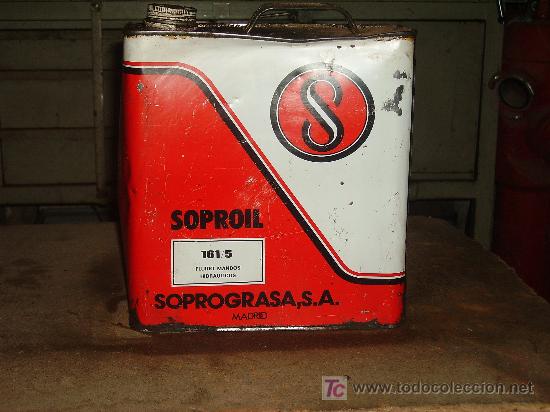 Automobili e Motociclette: LATA DE ACEITE SOPRAL DE 5 LITROS.