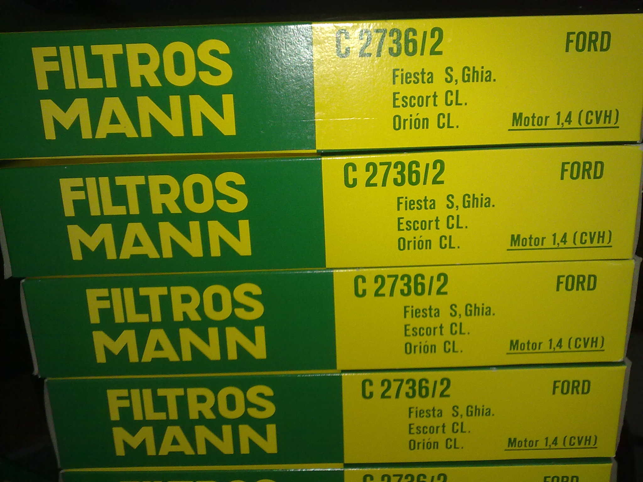 Autos und Motorr&auml;der: FILTRO DE AIRE MANN motores FORD CVH 1.4