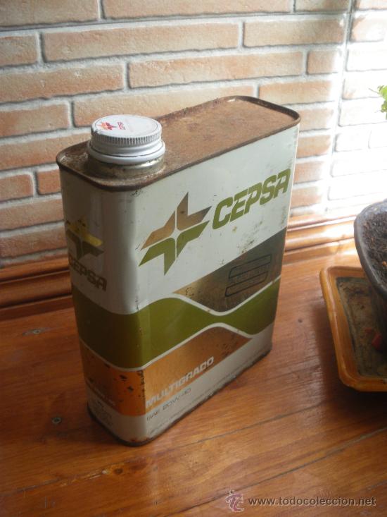 Coches y motocicletas: LATA DE ACEITE CEPSA MULTIGRADO, 2 LITROS. - Foto 1