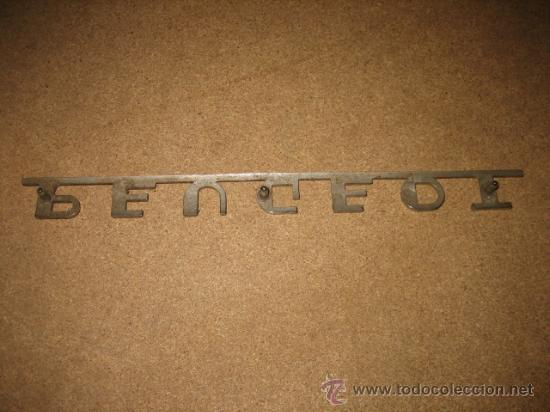 Coches y motocicletas: LETRAS DEL PEUGEOT - Foto 2