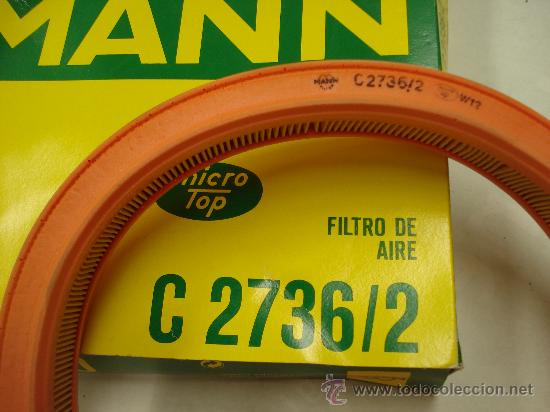 Autos und Motorr&auml;der: Filtro Aire MANN C2736/2 para Ford Fiesta II Motor 1.4