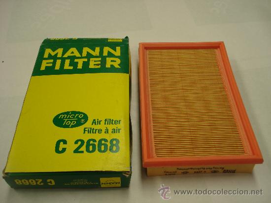 Voitures et Motocyclettes: Filtro Aire MANN C2668 para motores Opel 1.8