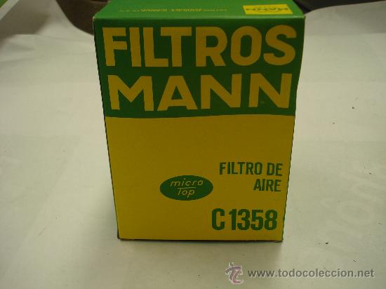 Autos und Motorr&auml;der: Filtro Aire MANN C1358 para Renault 12