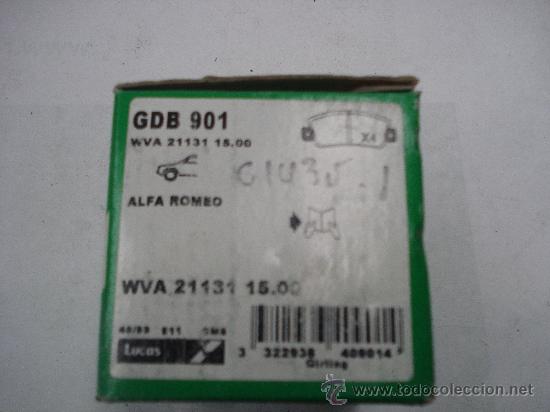 Autos und Motorr&auml;der: Pastillas de Freno LUCAS para Alfa 33