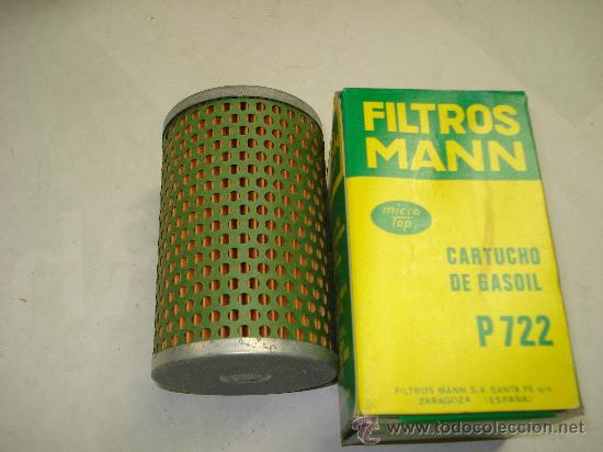 Autos und Motorr&auml;der: Filtro Gasoil Mann P722 para motores Perkins
