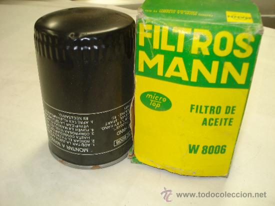 Autos und Motorr&auml;der: Filtro aceite MANN W8006 para Camiones PEGASO Turboalimentados