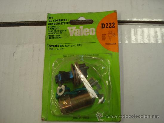 Coches y Motocicletas: Juego de Contactos + Condensador Citro&euml;n Visa ( XW3)