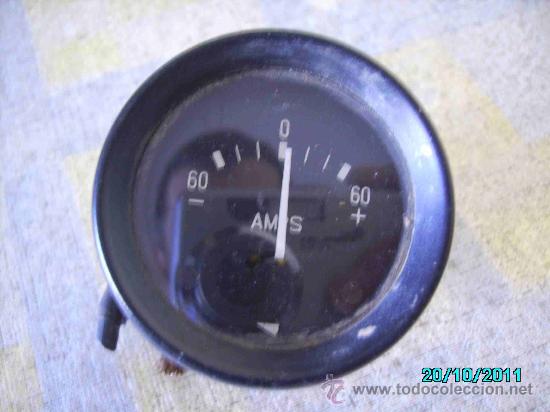 Voitures et Motocyclettes: Reloj indicador amperios