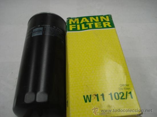 Autos und Motorr&auml;der: Filtro de Aceite MANN W 11 102/1