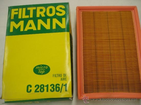 Autos und Motorr&auml;der: Filtro de Aire MANN C28136/1 SEAT 1.9d