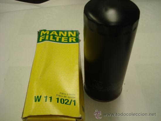 Automobili e Motociclette: Filtro de Aceite MANN W 11 102/1 para camiones Renault