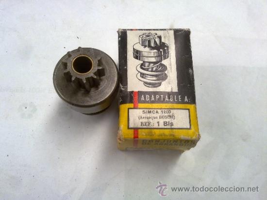Coches y motocicletas: Pi&ntilde;&oacute;n arranque SIMCA 1200 (Bosch) - Foto 2