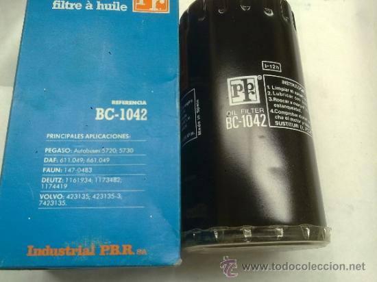 Autos und Motorr&auml;der: Filtro de Aceite PBR BC1042 para  PEGASO 5720 y 5730