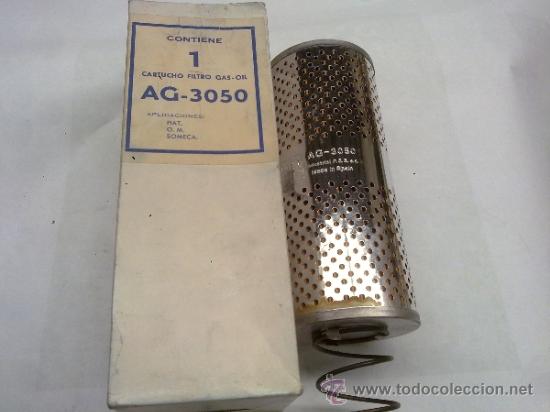 Autos und Motorr&auml;der: Filtro de Gas-Oil AG-3050 valido para maquinaria FIAT