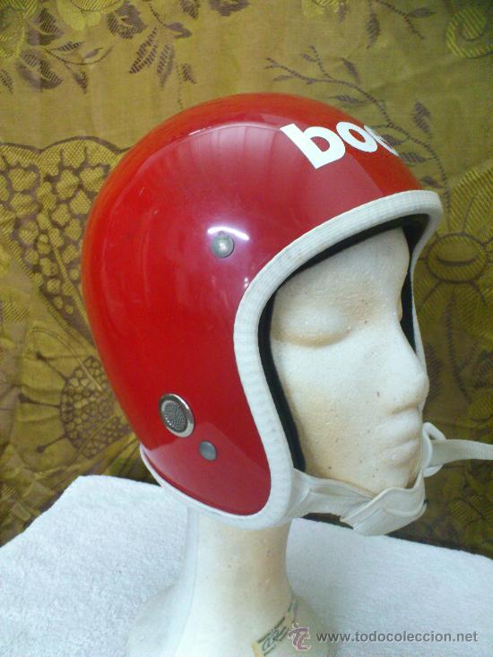 Afj. casco moto niño boeri. rojo. vintage. años - Sold through Direct Sale  - 32311551