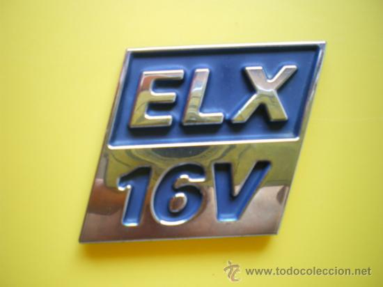 Autos und Motorr&auml;der: FIAT PUNTO ELX 16V ANAGRAMA LOGOTIPO EMBLEMA TRASERO