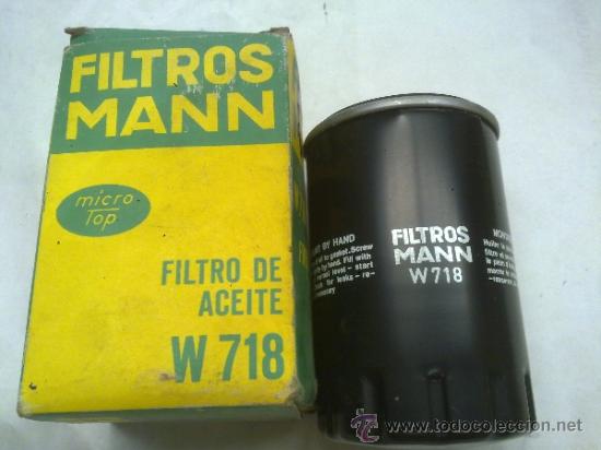 Automobili e Motociclette: Filtro de Aceite Mann W718 Ford Fiesta I