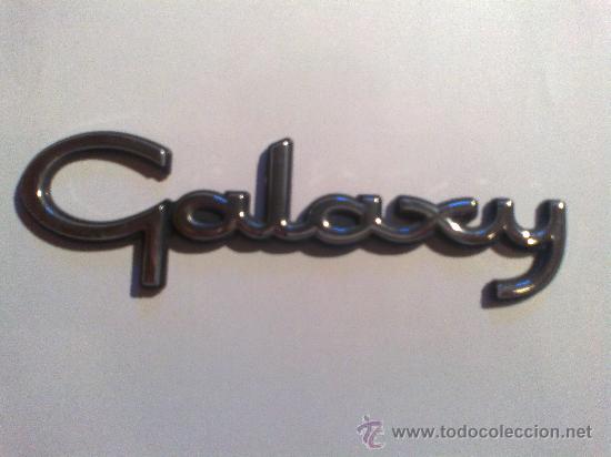 Coches y motocicletas: ANAGRAMA COCHE GALAXY - Foto 1