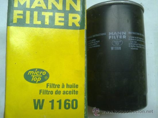 Autos und Motorr&auml;der: Filtro Aceite MANN W1160 Pegaso Ekus 1200
