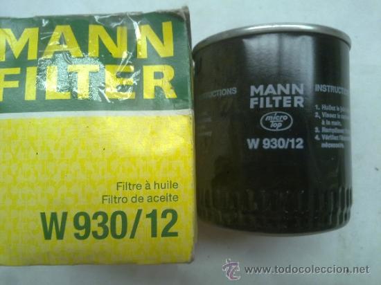 Autos und Motorr&auml;der: Filtro Aceite MANN W930/12 Opel 2.3TD