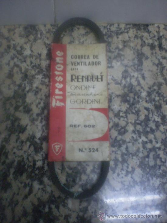 Voitures et Motocyclettes: CORREA VENTILADOR . PARA RENAULT ONDINE ,DAUPHINE, GORDINI