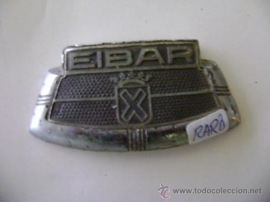 Coches y motocicletas: Anagrama Eibar met&aacute;lico - Foto 1